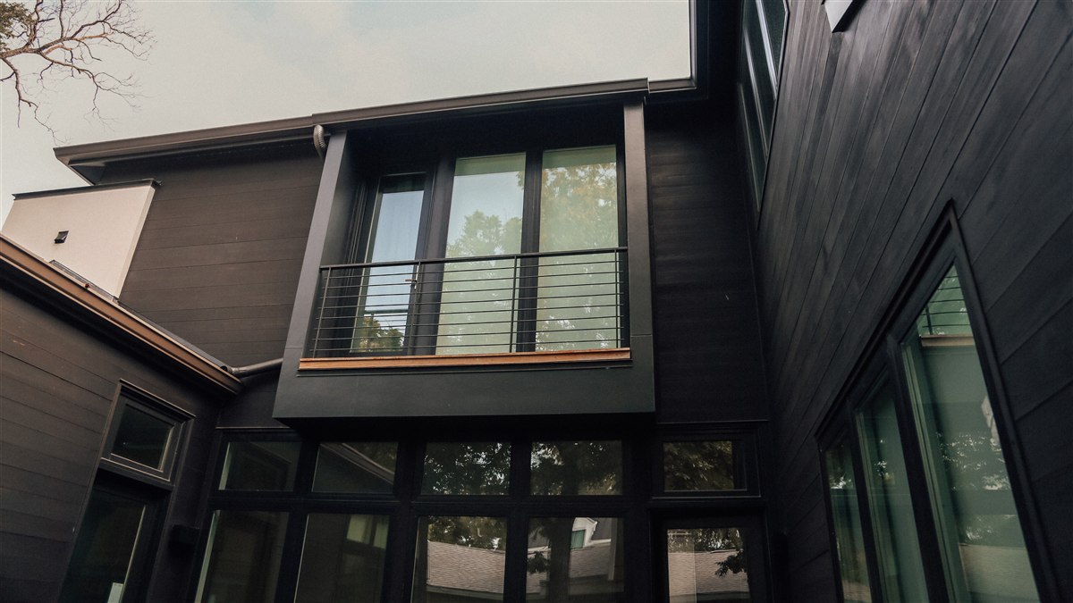 Residential building exterior
